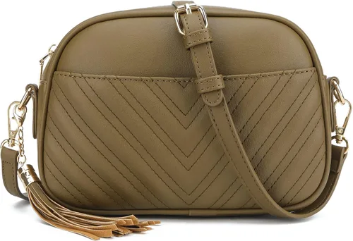 Miniatura 7 de lola mae Bolso bandolera acolchado, bolso de hombro de diseño moderno