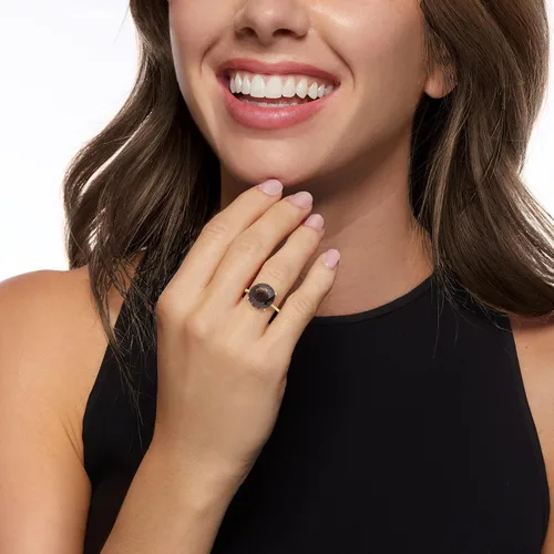 Miniatura 2 de Ross-Simons Gemstone Twist Rope Ring in 14kt Yellow Gold