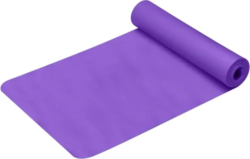 Miniatura 8 de Esterilla de yoga con correa de 5 mm de grosor, antideslizante, antidesgarro, de alta densidad, con correa de transporte, esterilla de yoga caliente