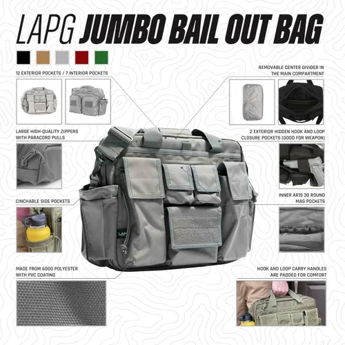 Miniatura 2 de Bolso grande LA Police Gear Bail Out