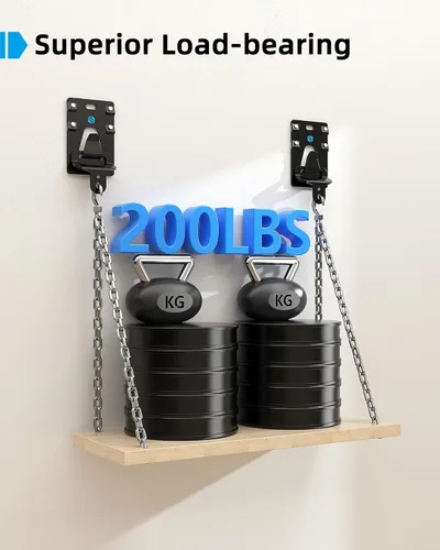 Miniatura 3 de Supcline Soporte de pared para TV sin montantes para la mayoría de televisores de 26 a 100 pulgadas de hasta 200 libras, soporte de TV para paneles