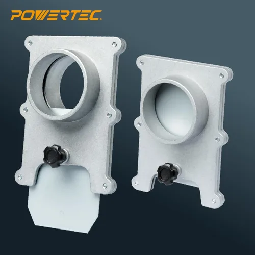 Miniatura 5 de POWERTEC 70134V - Puerta de explosión de 2-1/2 pulgadas para colector de polvo, accesorios de recolección de polvo, 1 paquete