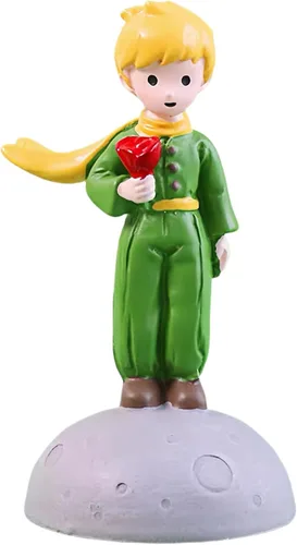 Miniatura 34 de Estatuas de Príncipe con Rosa para Decoraciones de Tablero de Automóvil, Accesorios de Decoración Interior del Tablero, Espejos Retrovisores