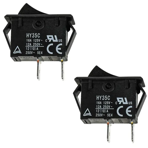 Miniatura 8 de HQRP Interruptor basculante de encendido y apagado 16A 125V compatible con Craftsman 823871 11317099 113170330 113170370 113175570 113177260
