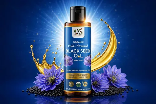 Miniatura 2 de Aceite de semilla negra orgánico prensado en frío, 8 onzas líquidas Nigella sativa sin refinar, 3 veces timoquinona (más del 1.5%) Aceite