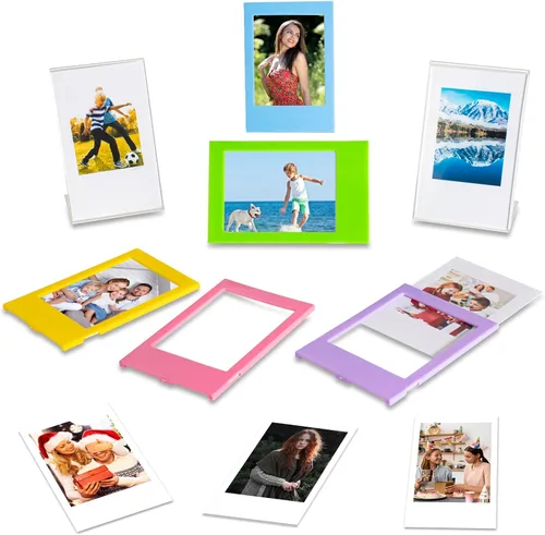 Miniatura 3 de Paquete de accesorios para cámara instantánea compatible con cámara Fujifilm Instax Mini 12 11, incluye mini álbum de fotos, marcos de película