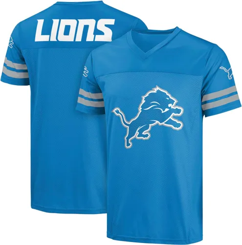 Miniatura 12 de FOCO NFL Camiseta para Hombre con Logo Oficial Wordmark para Día de Juego de Fútbol Americano Cuello en V (Miami Dolphins - Aqua)