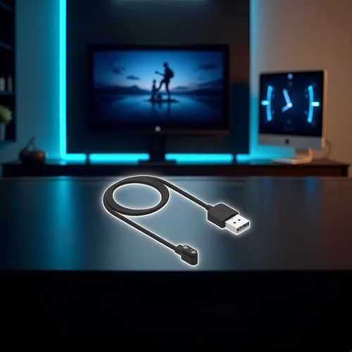 Miniatura 5 de Compatible con cargador de reloj inteligente Da Fit, cable de cargador USB de repuesto de 3.3 pies, cable de carga para reloj inteligente