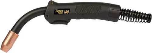 Tweco Pistola Fusion 180 MIG 1017-1332 con conexión trasera de arco térmico de 8 pines, longitud de 12 pies