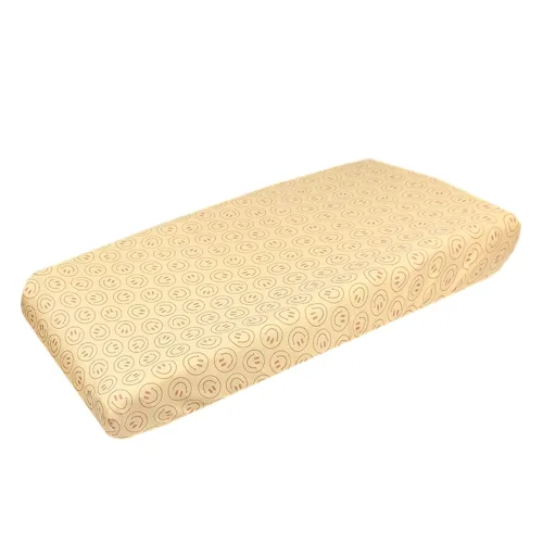 Miniatura 8 de Copper Pearl Funda de punto para cambiador de alta calidad, suave, elegante y universal para todos los cambiadores de pañales estándar, fundas