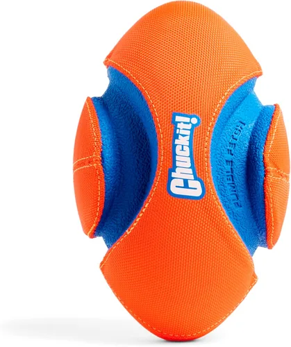 Miniatura 4 de Chuckit! Fumble Fetch Fútbol para Perros - Juguete Interactivo para Perros para Interiores y Exteriores con Diseño Ranurado para Fácil Recogida