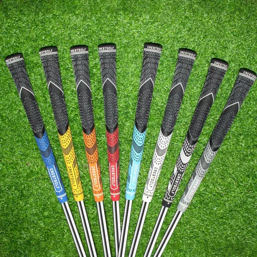 Miniatura 6 de Crestgolf Agarres de golf multicompuestos, tamaño estándar/medio, tecnología de hilo de control para todo tipo de clima, combinación de goma