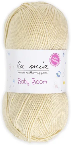 Miniatura 62 de 1 madeja La Mia Baby Boom, hilo acrílico 100% antipilling para tejer y ganchillo para tejer y ganchillo, 3.53 oz (3.5 onzas) / 820.2 ft