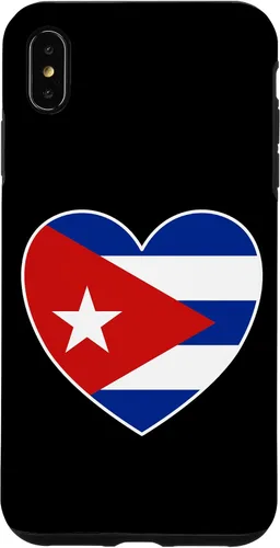 Miniatura 11 de iPhone 13 Pro Max I Heart Cuba - Divertida funda con bandera cubana
