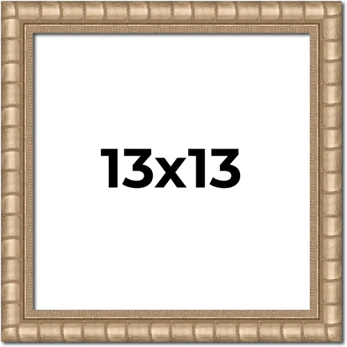 Miniatura 10 de Marco de fotos de madera maciza plateada de 32 x 32 pulgadas de ancho de 1.5 pulgadas Profundidad del marco interior de 0.5 pulgadas Marco
