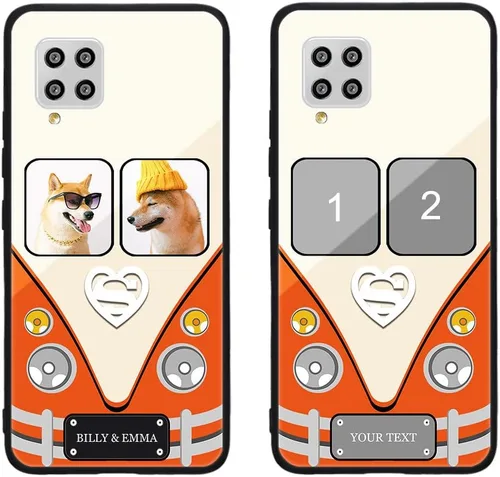Miniatura 116 de Funda de teléfono personalizada para Samsung Galaxy S22+ / S22 Plus 5G, funda de TPU suave de vidrio templado antiarañazos personalizada con foto