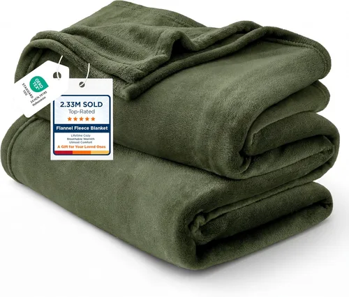 Miniatura 26 de Bedsure GentleSoft - Mantas de forro polar azul marino tamaño Queen - Manta de cama azul suave ligera afelpada difusa acogedora microfibra de lujo