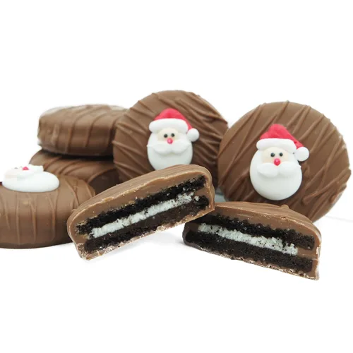 Miniatura 62 de Galletas de la marca Philadelphia Candies cubiertos por ambos lados de chocolate negro y con leche, y crema de cacahuete de la marca Nutter Butter