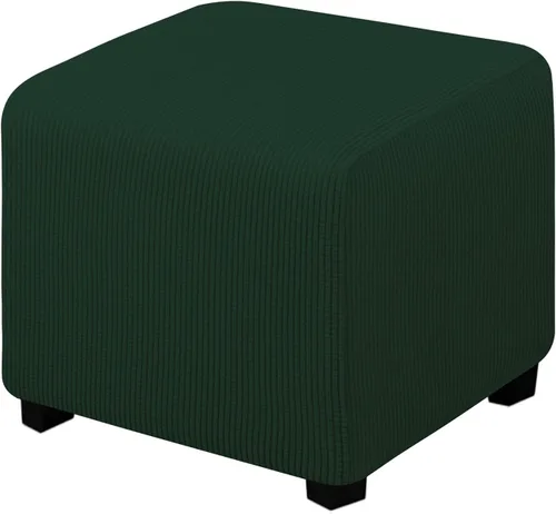 Miniatura 156 de Easy-Going Funda Elástica para Otomana Taburete de Almacenamiento Plegable Protector de Muebles Funda Rectangular Suave con Parte Inferior Elástica