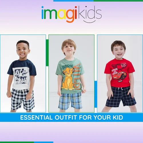 Miniatura 16 de Disney Conjunto de camiseta y pantalones cortos de Mickey Mouse para bebés y niños grandes