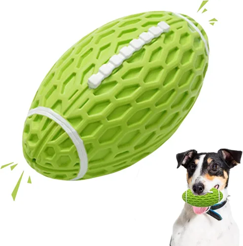 Miniatura 11 de Juguete Chirriante Pequeño para Perros, Pelota de Goma para Perros Masticadores Agresivos, Juguetes Flotantes para Cachorros al Aire Libre, Juguete