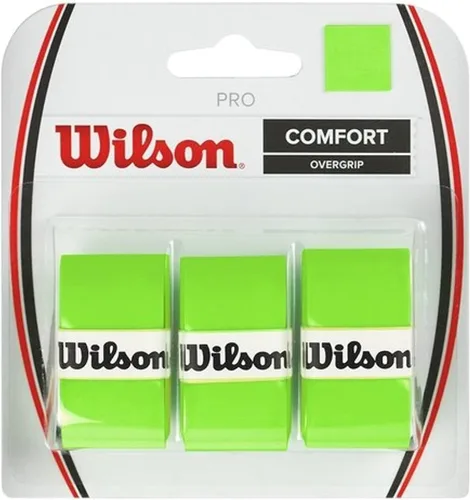 Wilson Empuñaduras para raqueta de tenis Pro Overgrip - Paquete de 3 Verde