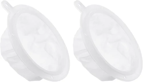 Miniatura 8 de PATIKIL Filtro de alimentos de 5.4 pulgadas de diámetro exterior, paquete de 2 filtros de malla de 100 filtros de malla fina para jugo, café