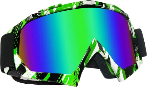 Miniatura 22 de Gafas de motocross - Gafas para motocicleta de tierra para hombres, mujeres y jóvenes - MX para todoterreno, conducción en pistas y carreras