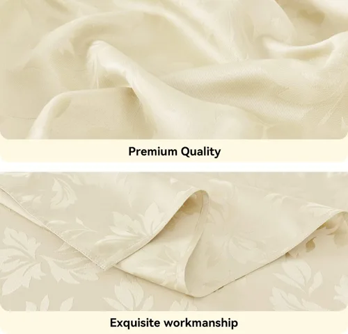 Miniatura 4 de Romanstile Mantel rectangular de jacquard de primavera, impermeable, diseño floral de damasco, manteles decorativos de tela pesada para cenas