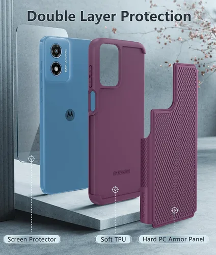 Miniatura 478 de FNTCASE Funda para iPhone 17 Pro: Fundas delgadas translúcidas de color azul claro compatibles con MagSafe, protección completa de la cámara