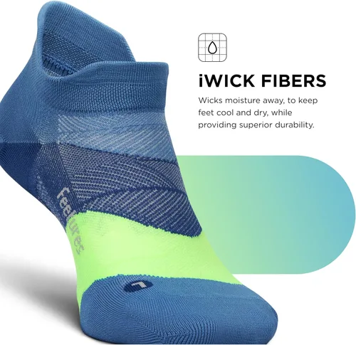 Miniatura 5 de Feetures Calcetines tobilleros acolchados Elite Ultra Light - Calcetines deportivos con compresión dirigida