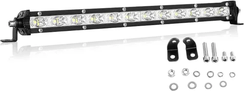 Miniatura 11 de Willpower 2 unids 5 pulgadas 15 W sola fila LED barra de luz Spot Beam Slim Off Road Luz niebla lámpara de trabajo luces de conducción para 4X4