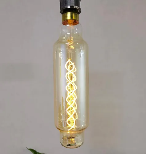 SD LUX Bombilla LED gigante vintage de gran tamaño, bombilla Edison enorme, regulable, 8 W 450 lm (equivalente a 50 W), blanco cálido 2200 K, base