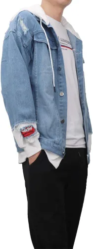 Miniatura 2 de NECHARI Toilet Bound Hanako Kun Sudadera con capucha Denim Chaqueta Japonesa Anime Sudadera Pullover Yashiro Nene Cosplay Traje
