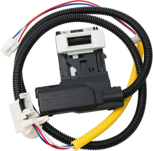 Interruptor de bloqueo de tapa de lavadora mejorado 2026 (3 cables) W11307244 W10682535 Reemplazo para lavadoras Whirlpool Kenmore Maytag Roper