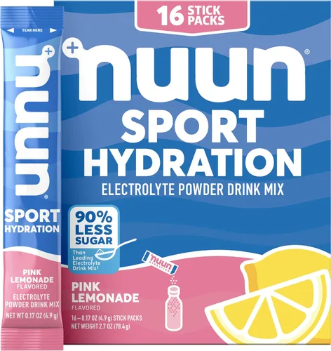 Miniatura 10 de Nuun Sport - Paquetes de polvo de electrolitos con magnesio, calcio, potasio, cloruro y sodio, paquetes de hidratación para llevar, sabor a naranja