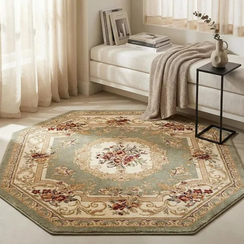 Miniatura 17 de Unique Loom Versailles Collection - Alfombra tradicional clásica con motivo floral, colección Versailles
