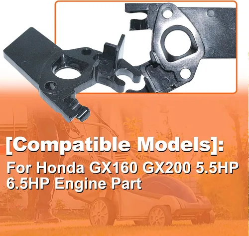 Miniatura 4 de Para Honda GX160 GX200 5.5HP 6.5HP Pieza del motor, kit espaciador aislante carburador, 16955-ZE1-000, 16955-ZE1-000, 16220-ZE1-020