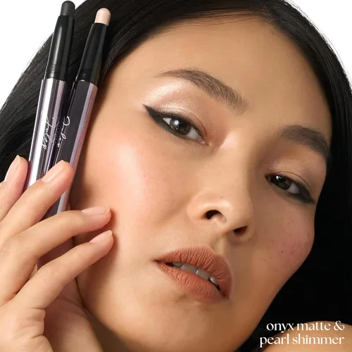 Miniatura 3 de Julep - Sombra de ojos 101 de crema a polvo, impermeable, barra con sombra de ojos – brillo perla – duradera, a prueba de arrugas, sombra de ojos