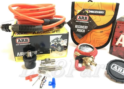 Miniatura 5 de Proper Spec Kit de compresor de aire Ultimate Wheeler ARB, desinflador de neumáticos E-Z y kit de bomba 4x4