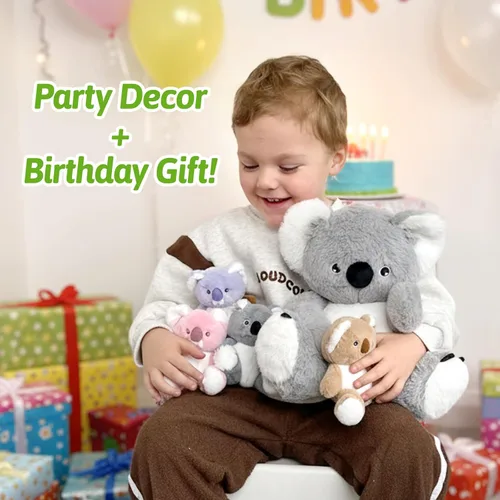 Miniatura 6 de OUOZZZ Capybara - Juguete de peluche grande 5 en 1 con 4 bebés extraíbles en el interior, regalo único para niñas y niños, regalo ideal de Capibara