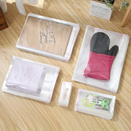 Miniatura 8 de 200 paquetes de 12" x 12" Bolsas gruesas transparentes resellables de celofán con sello autoadhesivo, bolsas de polietileno para embalaje