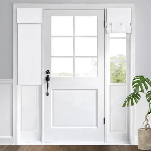 Miniatura 81 de HOMEIDEAS Cortinas Opacas para Aula para Puerta Principal, Cubierta de Ventana de Puerta de Aula, Persianas de Privacidad con Aislamiento Térmico