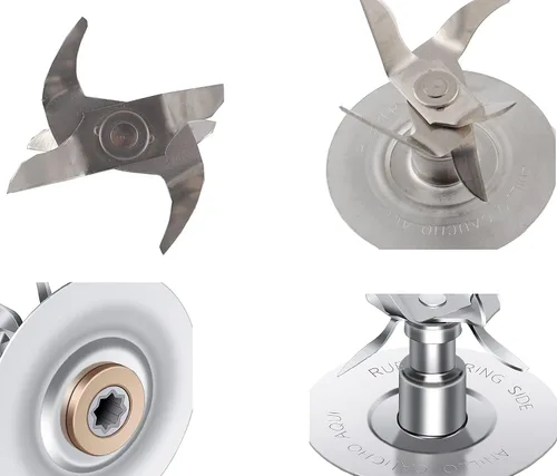 Miniatura 3 de Piezas de repuesto compatibles con Oster Osterizer Blender- 6 Point Fusion Blade 4980 con junta de sello de goma, repuesto de cuchilla compatible