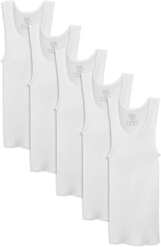 Miniatura 4 de Fruit of the Loom Boys 5pk White Crew