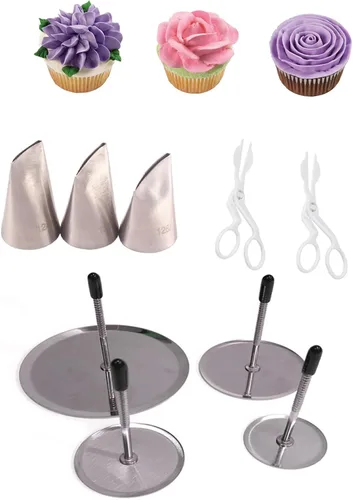 Miniatura 11 de Boquilla para Rellenar con Crema 3 Piezas, Herramienta de Relleno de Cupcakes con 20 Bolsas de Repostería Desechables para Rellenar Donas, Cupcakes