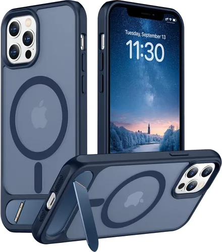Miniatura 27 de Funda para iPhone 11 con compatibilidad magnética, [Soporte invisible incorporado][Compatible con MagSafe]