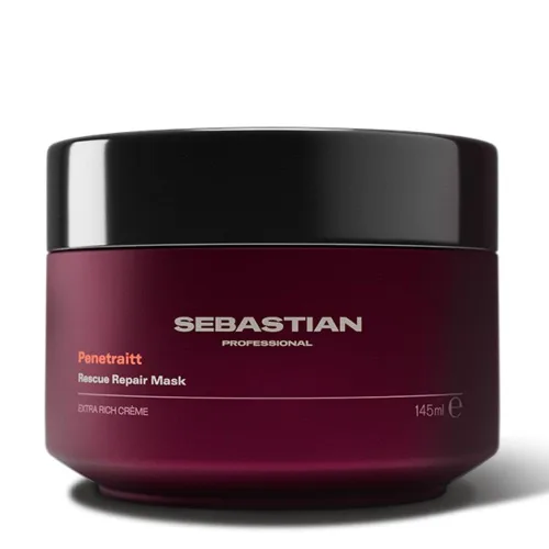 Sebastian Professional Penetraitt Deep Repair & Strengthening Masque | For Damaged & Color Treated Hair | Packaging May Vary
