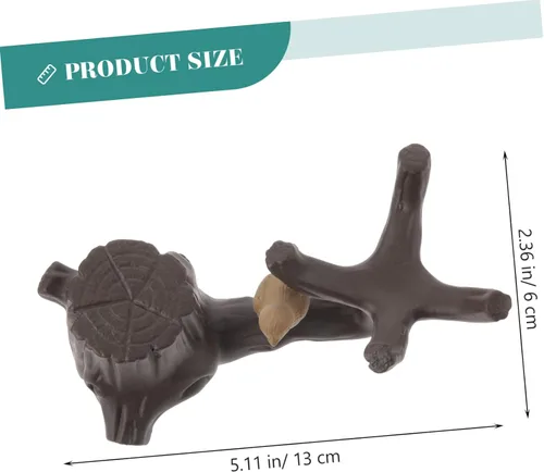Miniatura 4 de BESTonZON 1 platillo de té para mascotas, accesorios de escritorio de oficina, decoración del hogar, mesa de comedor, bandeja de té, accesorios