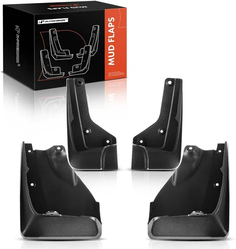 A-Premium Juego de 4 unidades de guardabarros con accesorios compatibles con Subaru Forester, 2019-2021, Sport Utility, delantero y trasero (lado